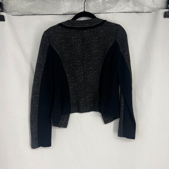 Express Chain Ruffle Open Front Blazer - Picture 11 of 11